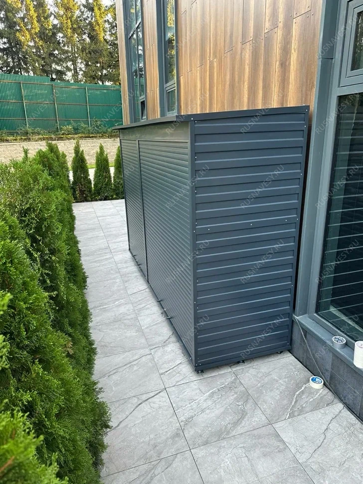 Металлический шкаф 2,40x2,40 разборный фото 10