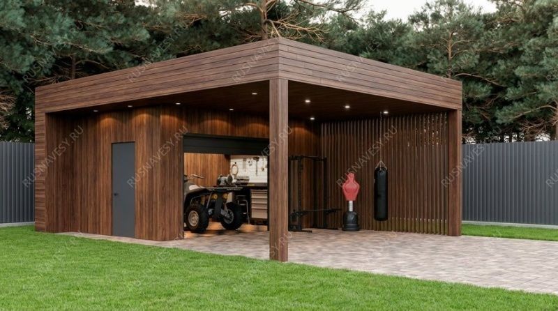 Навес для машин Квадрол фото 1