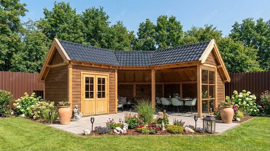 Летняя кухня Цветнополье фото 1